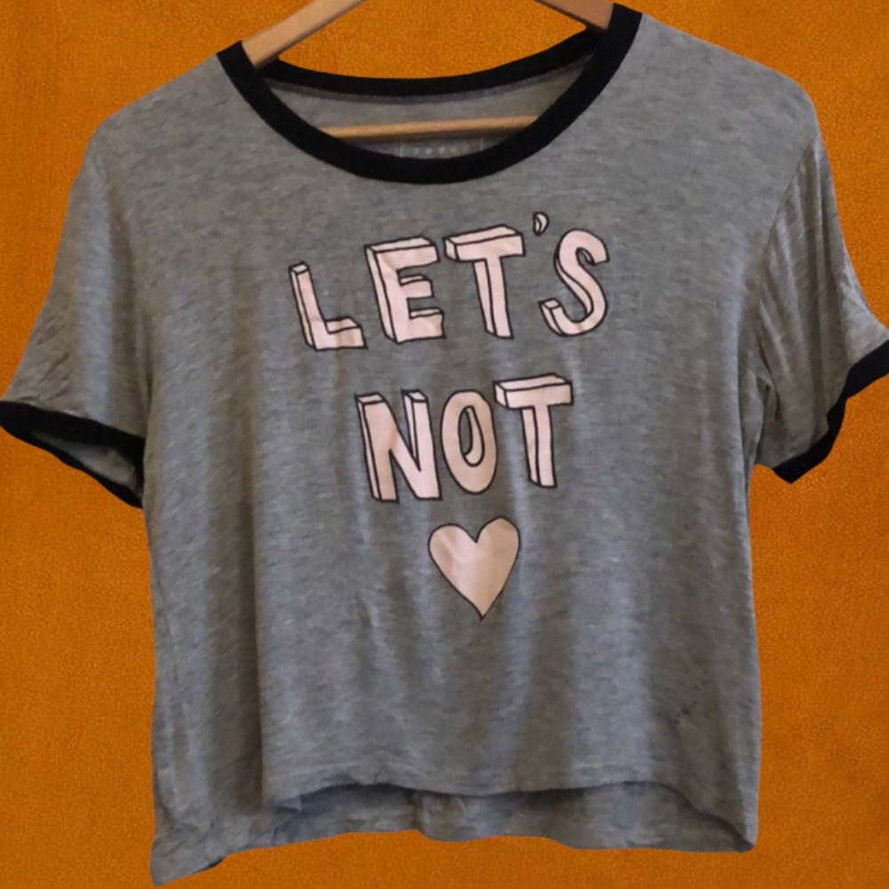 Graphic Crop Top